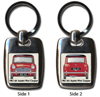 Austin Mini Cooper 1962-64 Keyring 5